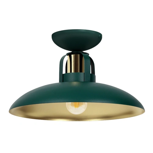 Lampa sufitowa FELIX zielony/złota 1xE27 - MLP7708