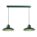 Lampa sufitowa FELIX zielony/złota 2xE27 - MLP7710