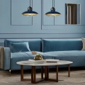 Lampa wisząca FELIX granatowy/złota 2xE27 - MLP7715 - realizacja