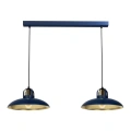 Lampa wisząca FELIX granatowy/złota 2xE27 - MLP7715