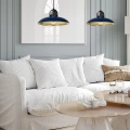 Lampa wisząca FELIX granatowy/złota 2xE27 - MLP7715 - realizacja