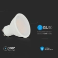 Żarówka LED GU10 4.5W biała ciepła 3000K 400lm 100° - VT-205