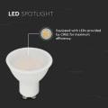 Żarówka LED GU10 4.5W biała ciepła 3000K 400lm 100° - VT-205