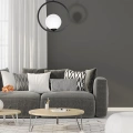 Lampa wisząca BOSTON czarna 1xE14 - MLP5593 - realizacja