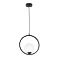 Lampa wisząca BOSTON czarna 1xE14 - MLP5593