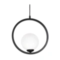 Lampa wisząca BOSTON czarna 1xE14 - MLP5593