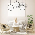 Lampa wisząca BOSTON czarna 3xE14 - MLP5594 - realizacja