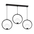 Lampa wisząca BOSTON czarna 3xE14 - MLP5594
