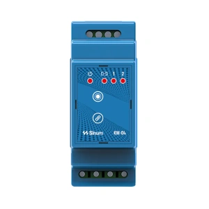 Karta wejść/wyjść na szynę DIN - 2 wejścia / 2 wyjścia - bezprzewodowy 868MHz - 230V - KW-04 - Sinum