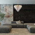 Lampa wisząca CHELSEA złoty 6xE14 - ML6002 - realizacja