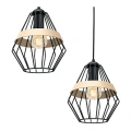 Lampa wisząca CLIFF czarny 3xE27 - MLP5525