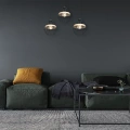 Lampa wisząca CLIFF czarny 3xE27 - MLP5525 - realizacja