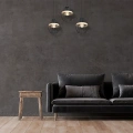 Lampa wisząca CLIFF czarny 3xE27 - MLP5525 - realizacja