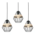 Lampa wisząca CLIFF czarny 3xE27 - MLP5525