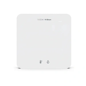 Czujnik temperatury z pomiarem wilgotności - przewodowy SBUS - 24V - C-S1m - biały - Sinum 