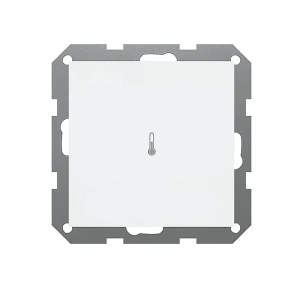 Czujnik temperatury z pomiarem wilgotności do ramki - przewodowy SBUS - 24V - FC-S1m - biały - Sinum