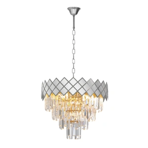 Lampa wisząca - CARISMA chrom 9xE14 - ML8889