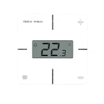 Regulator pokojowy z pomiarem wilgotności - przewodowy SBUS - R-S1 - biały - Sinum