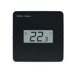 Regulator pokojowy z pomiarem wilgotności - przewodowy SBUS - R-S1 - czarny - Sinum