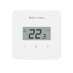 Regulator pokojowy z pomiarem wilgotności - przewodowy SBUS - R-S2 - biały - Sinum