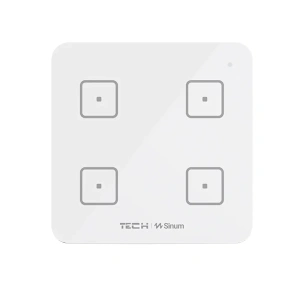 Inteligentny przycisk wielofunkcyjny czteropolowy - 2x1,5V AAA - WP-04 - Sinum