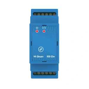 Ściemniacz LED mono - 5 kanałowy - 12/24V 5x2.5A - bezprzewodowy 868Mhz - na szynę DIN - DIM-S5 - Sinum 