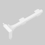 Łącznik kątowy 270° biały do profilu aluminiowego LED BASE