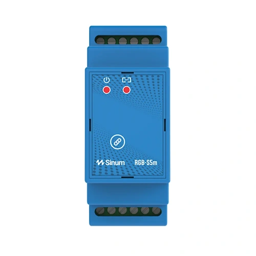 Sterownik LED RGB+CCT - 5 kanałowy - 12/24V 5x2.5A - przewodowy SBUS - na szynę DIN - RGB-S5m - Sinum