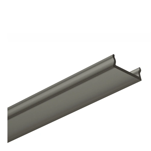 Klosz zatrzaskowy "D01" czarny do profilu aluminiowego LED
