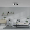 Lampa sufitowa DIXIE czarny 2xGX53 - MLP7600 - realizacja