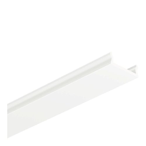 Klosz zatrzaskowy "D01" mleczny do profilu aluminiowego LED