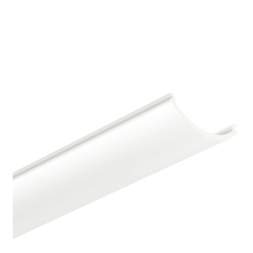 Klosz zatrzaskowy "D02" mleczny do profilu aluminiowego LED