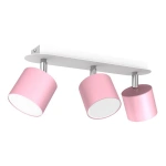 Lampa sufitowa - DIXIE różowy/biały 3xGX53 - MLP7611