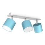 Lampa sufitowa - DIXIE niebieski/biały 3xGX53 - MLP7606