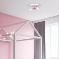 Lampa sufitowa - DIXIE różowy/biały 3xGX53 - MLP7612 - realizacja