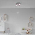 Lampa sufitowa - DIXIE różowy/biały 3xGX53 - MLP7612 - realizacja