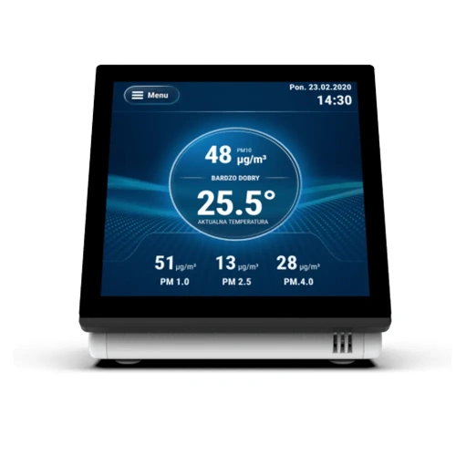 Czujnik stężenia cząstek stałych - PM1 / PM2,5 / PM4 / PM10 - bezprzewodowy 868MHz - CJP-01 - 5V - Sinum