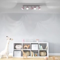 Lampa sufitowa - DIXIE różowy/biały 5xGX53 - MLP7613 - realizacja
