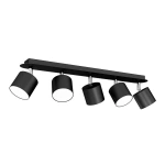 Lampa sufitowa - DIXIE czarny 5xGX53 - MLP7603
