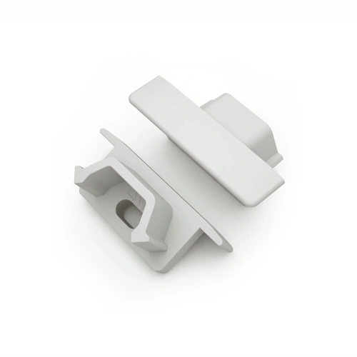 Zaślepka szara do profilu aluminiowego LED BASELYTE-10 LOW-IN - kpl. 2 szt.