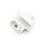 Zaślepka biała do profilu aluminiowego LED BASELYTE-10 LOW-IN - kpl. 2 szt. 