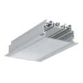 Profil aluminiowy LED PHIL.v2 WPUST anodowany z kloszem
