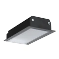 Zaślepka czarna do profilu aluminiowego LED PHIL.v2 WPUST - kpl. 2 szt. - zamontowana w profilu