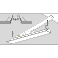 Uchwyt sprężyna do profilu aluminiowego LED PHIL.v2 WPUST - kpl. 4 szt. - schemat montażu