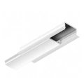 Profil aluminiowy LED BASELYTE-10 LOW-IN biały lakierowany z kloszem