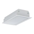 Profil aluminiowy LED PHIL.v2 WPUST surowy z kloszem i zaślepką
