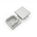 Zaślepka szara do profilu aluminiowego LED BASELYTE-10 HIGH / TRIMLESS- kpl. 2 szt. 
