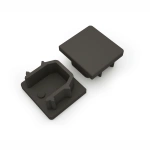 Zaślepka czarna do profilu aluminiowego LED BASELYTE-10 HIGH / TRIMLESS- kpl. 2 szt. 