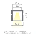 Profil aluminiowy LED BASELYTE-10 HIGH - wymiary
