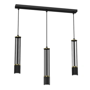 Lampa wisząca - ESTILO czarny 3xGU10 - MLP8410